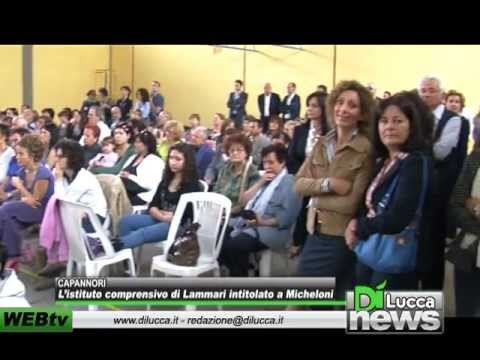 L'istituto comprensivo di Lammari intitolato a Ilio Micheloni - Dì News - 26 maggio 2012