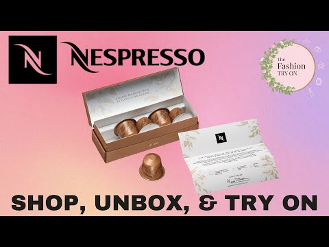 NESPRESSO'S MOST EXPENSIVE ESPRESSO | LIMITED EDITION No20 | The Fashion Try On