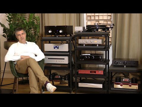 Amplifiers from Sugden and Audiomat