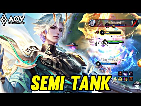 AOV : ZANIS GAMEPLAY | SEMI TANK - ARENA OF VALOR LIÊNQUÂNMOBILE ROV