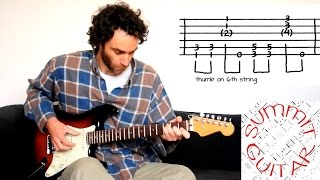 The Black Keys - Set You Free - Guitar lesson / tutorial / cover with tablature