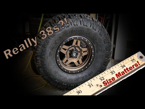 Are the Patagonia MT 38x13.50R17 really 38s?! 🧪 J's Tested