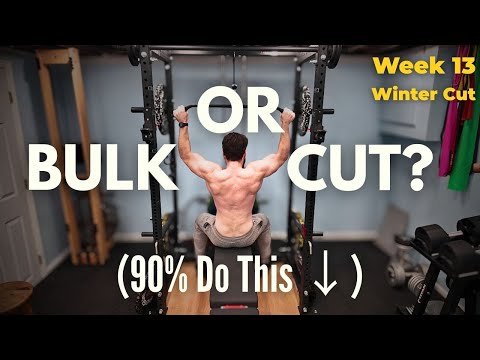Should You Bulk or Cut? My Answer for 90% of People | Week 13 Moderate Pull