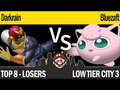 LTC3 Melee - Darkrain (C Falcon) vs Bluezaft (Jigglypuff) - Top 8 Losers