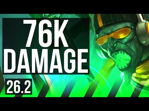 KARTHUS vs SYLAS (JGL) | 76K damage, 5k gold comeback | EUW Master | 26.2