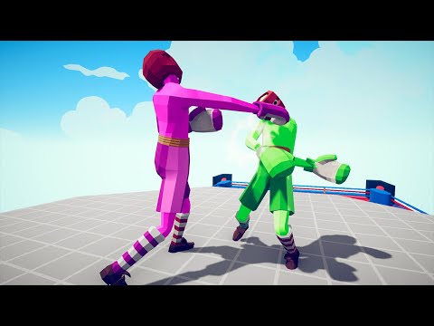 BATTLE ROYALE OF BOXERS 🥊 | Totally Accurate Battle Simulator TABS