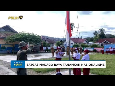 SATGAS MADAGO RAYA TANAMKAN SEMANGAT NASIONALISME DI SDN 2 TANGKURA POSO