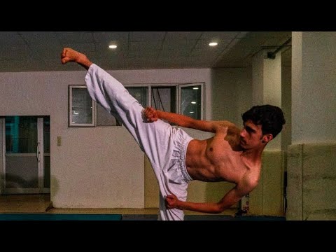 استخدام ركلة 540 360  في القتال  Taekwondo fight technicals