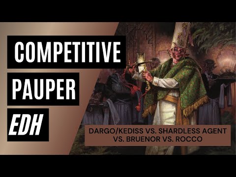 cPDH Gameplay - Dargo/Kediss vs Shardless Agent vs Bruenor vs Rocco