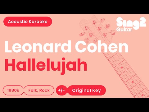 Hallelujah (Acoustic Guitar Karaoke) Leonard Cohen