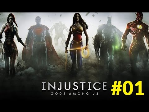 Injustice Let´s Play #01 - [PS4] - [HD] - Let's Play Injustice German
