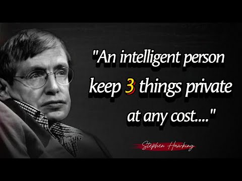 Words of a Genius: Stephen Hawking's Most Powerful Quotes to Spark Your Mind || Quotes Library 