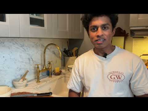 COOKING POTATO CURRY WITH POORI (that didn't puff up!) - With Rajiv Surendra