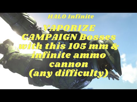 HALO INFINITE | Top 1 Weapon | Secret 105mm infinite ammo hand cannon