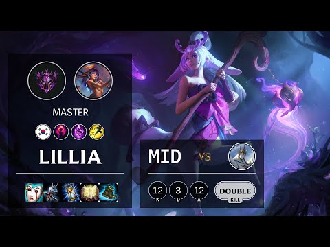 Lillia Mid vs Galio - KR Master Patch 10.19