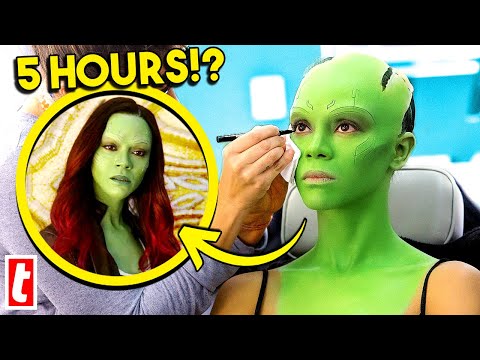 Marvel Actors Forced To Endure Prosthetic Makeup & Costumes