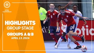 2024 Concacaf Futsal Championship | Matchday 1 Groups A & B