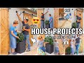 COMPLETE TRANSFORMATION DIY BARN DOORS RENOVATION HOUSE PROJECTS BARN MAKEOVER PART 2