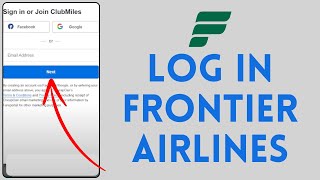 How to Login Frontier Airlines 2024 | Sign In to Frontier Airlines