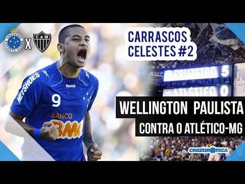 Wellington Paulista no clássico Cruzeiro x Atlético-mg | Os Carrascos Celestes