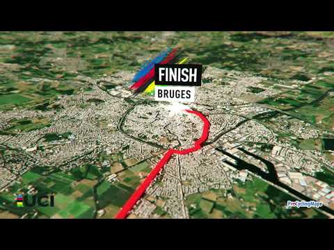 2021 UCI World championships - Flanders | Official route Men Junior Individual Time Trial