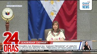 Download lagu Legarda na tinawag na ‘Madam President’ at umupo sa upuan ng Senate President... | 24 Oras mp3