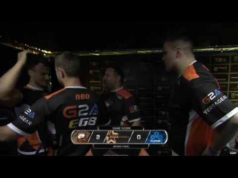 Virtus.pro winning moment @ DreamHack Bucharest 2016.