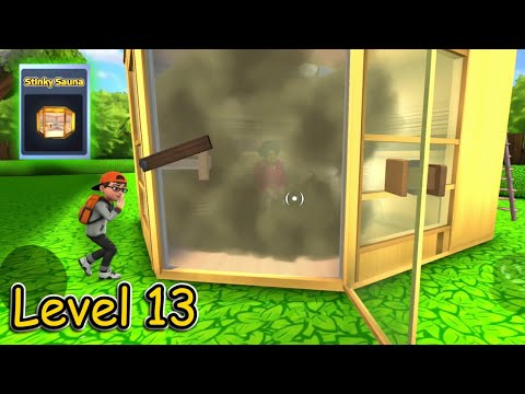 Scary Teacher 3D Chapter 1 - Level 13 Stinky Sauna