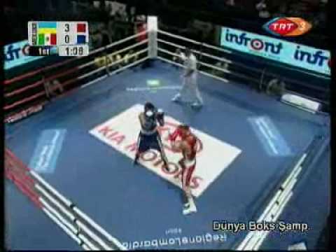 Vasyl Lomachenko vs Oscar Valdez - World Boxing Championships Milan 2009, Semifinal 57 kg (Part 1)