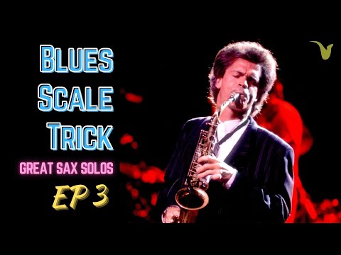Blues Scale trick as played by David Sanborn | Great Sax Solos Episode 3