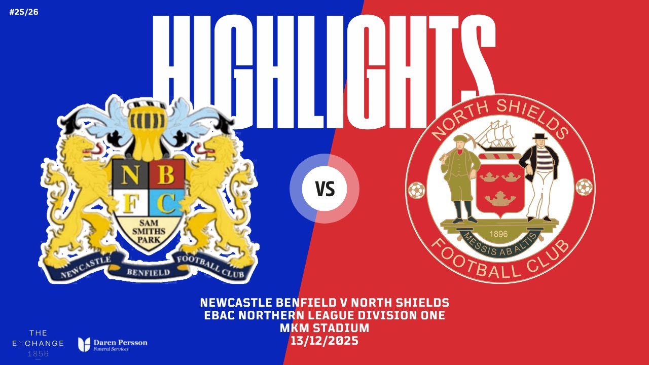 Newcastle Benfield vs Knaresborough Town Video Highlights Season 2024/2025