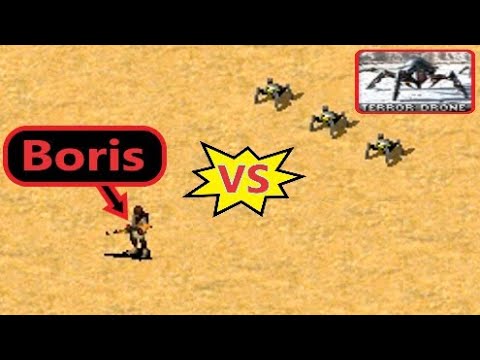 Boris vs Terror Drones - Red Alert 2