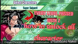 How to unlock all character in dragon ball z shin budokai 2