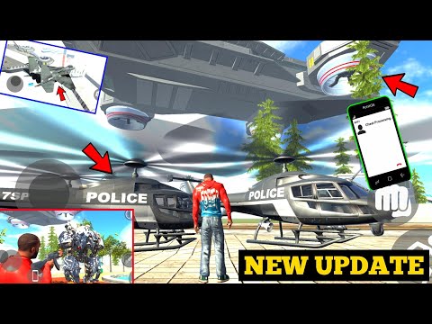 All New Cheat Codes of Indian Bike Driving 3D New Update 🤯🔥| New Police Helicopter | Harsh in Game