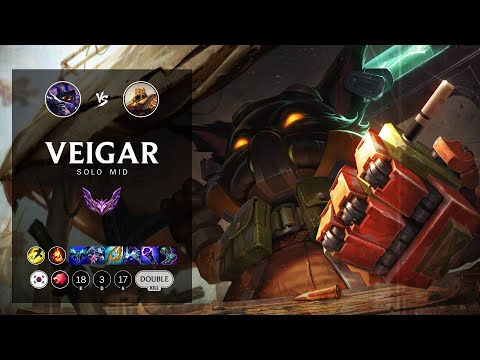 Veigar Mid vs Azir - KR Master Patch 12.7