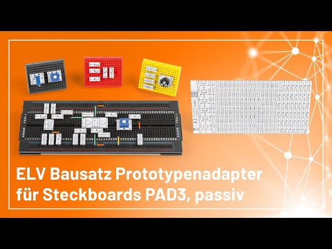ELV Bausatz Prototypenadapter für Steckboards PAD3, passiv - Experimentieren für Profis