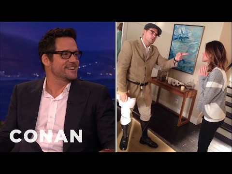 Josh Hopkins Was An Old-Timey Director For "Cougar Town" | CONAN on TBS