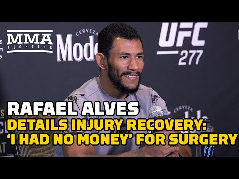 Rafael Alves Details Hand Injury: ‘I Had No Money For The Surgery’ | UFC 277 | MMA Fighting