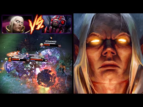 INVOKER vs BROODMOTHER MID | AMAZING GAMEPLAY | Dota 2 Invoker