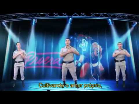 Vídeo com a coreografia e música do Proerd