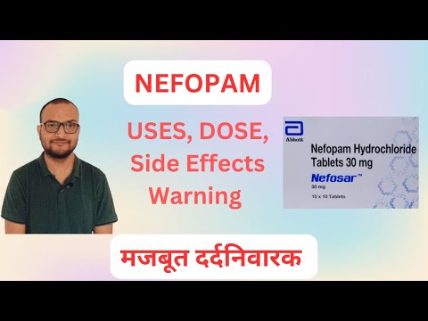 Nefopam Hydrochloride 30mg Tablets