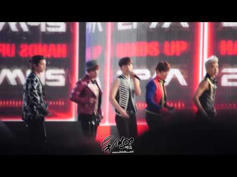 120825 여수 한중가요제_2PM HANDS UP 리허설