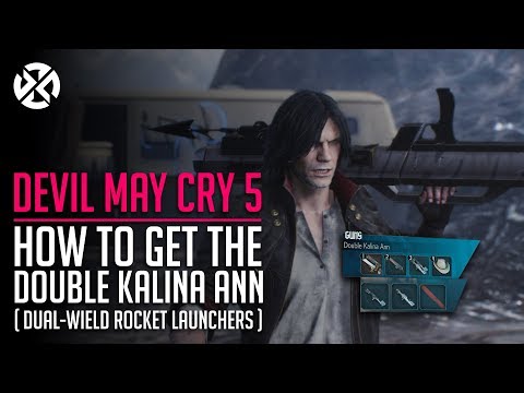Devil May Cry 5 | How to get the Double Kalina Ann (Dual-Wield Rocket Launchers)