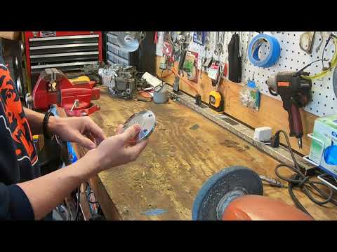 Aftermarket steering wheel install on 67-72 Chevy C10 truck.