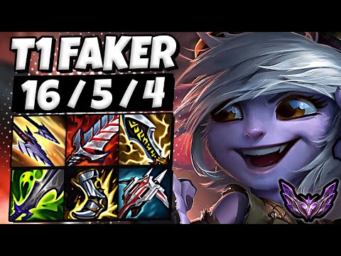 T1 Faker Tristana vs Sylas [ MID ] Patch 25.6 Korea Master ✅