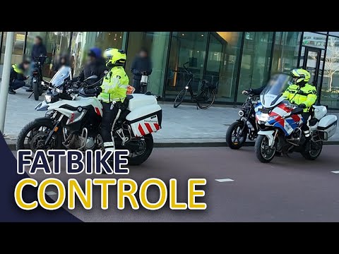 Politie | Fatbike controle in Amsterdam | Achtervolging |