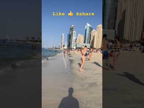 JBR Dubai: The Ultimate Beachfront Paradise! O #JBRDubai  #viral