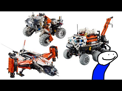 Internet Man Looks at Lego Space Stuff