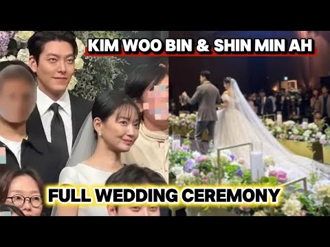 KIM WOO BIN AND SHIN MIN AH FULL WEDDING CEREMONY AT SHILLA HOTEL IN SEOUL! 