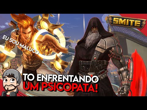 TO ENFRENTANDO UM PSICOPATA! ZEUS - Ranked Duelo - ⚡ Smite BR